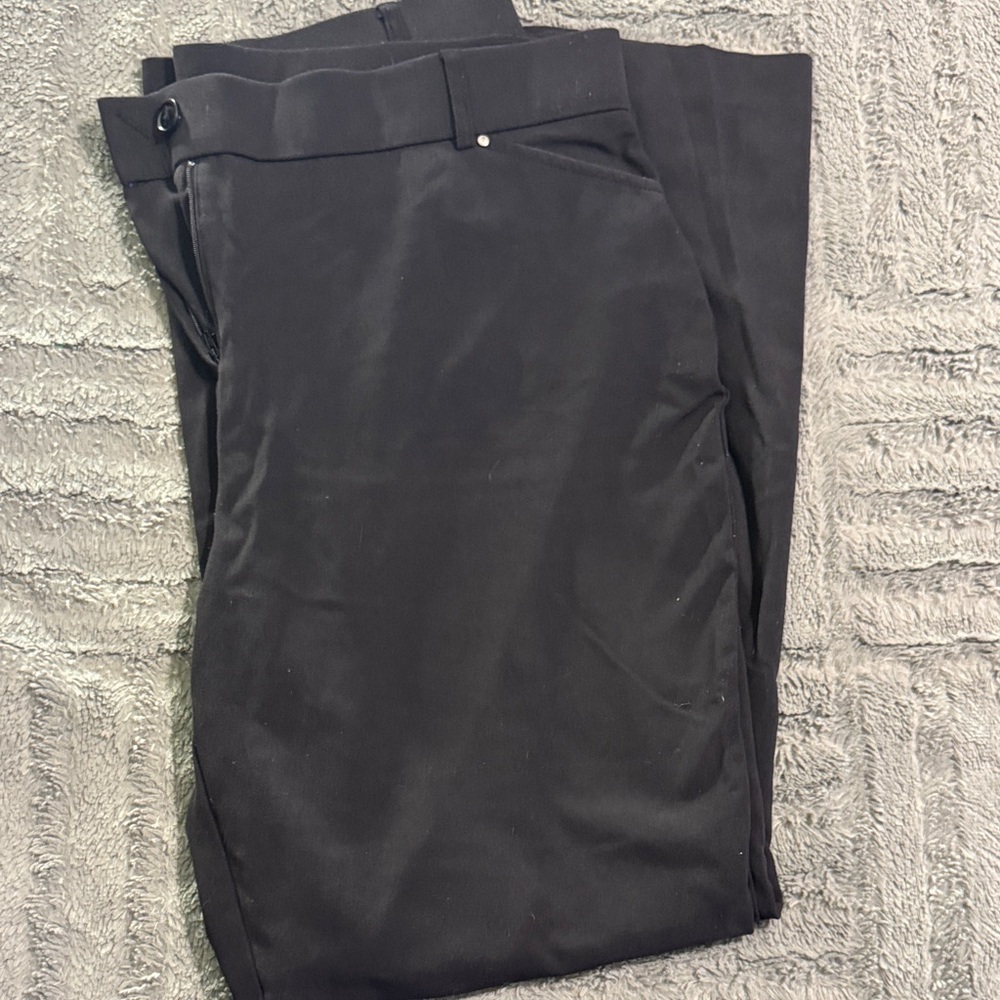 Avenue Women's Black Boot Cut Pants